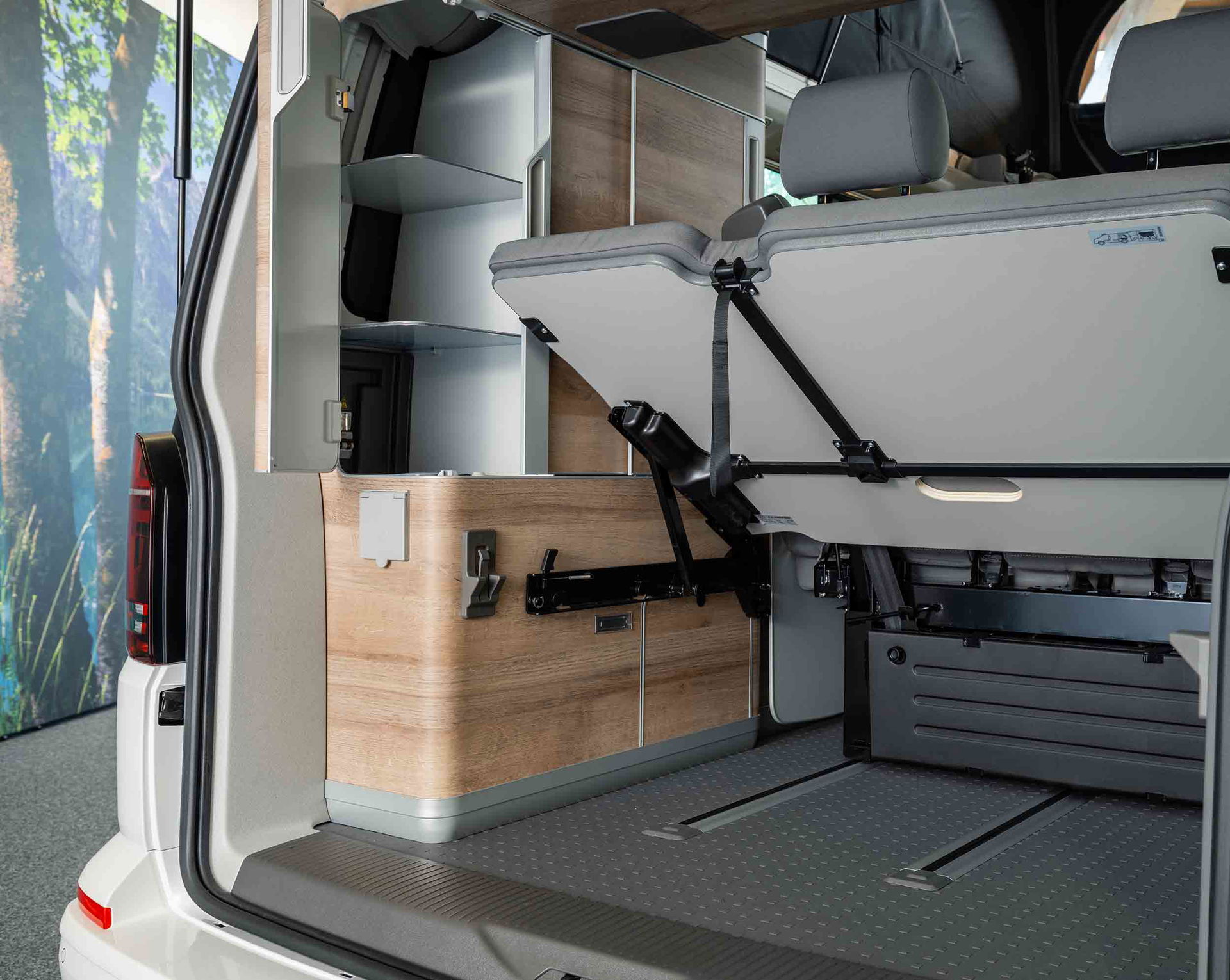 Gummiboden VW-Bus abwaschbar