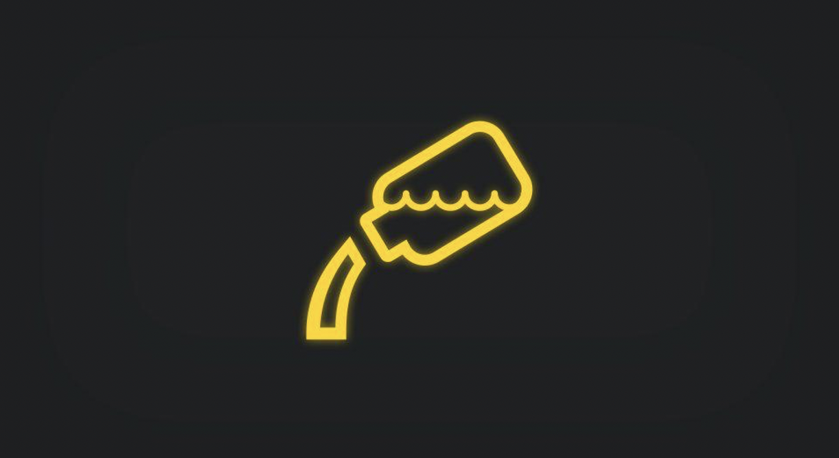 Warnsymbol bei niedrigem AdBlue Stand.