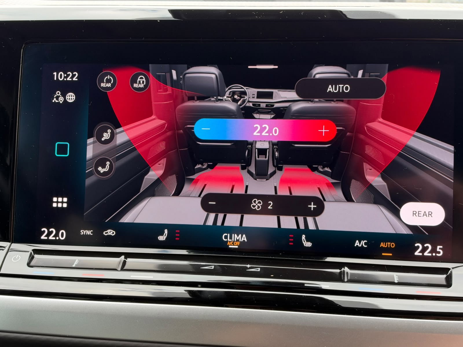 air care climatronic im VW California T7